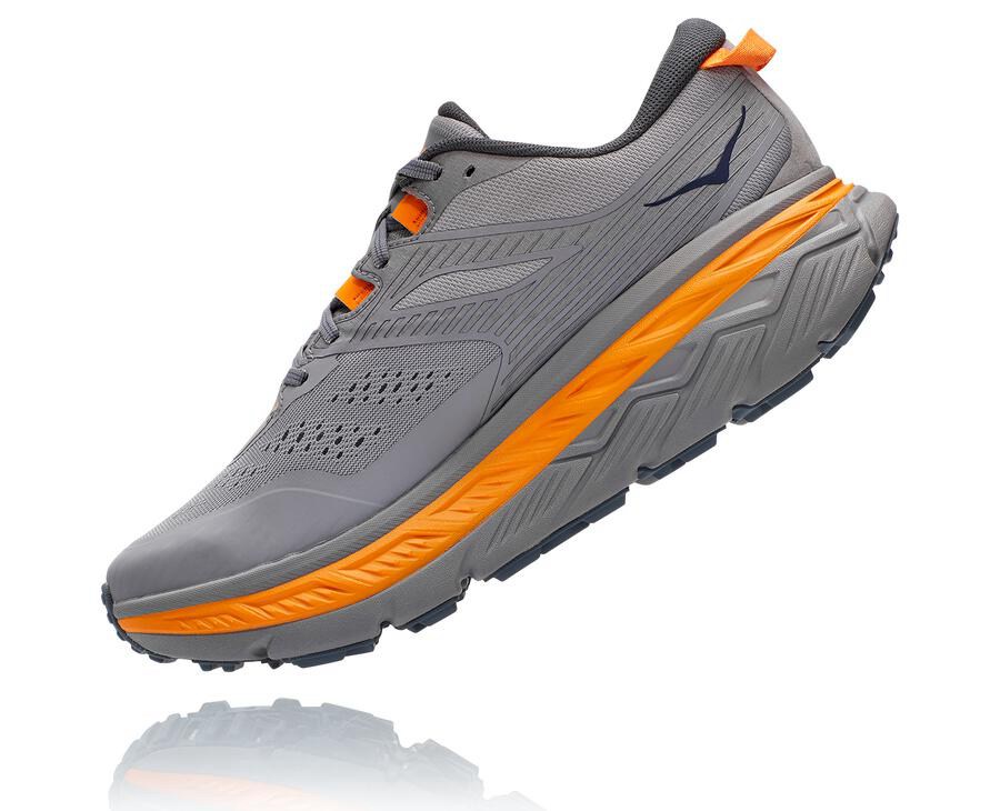 Zapatillas Trail Hoka One One Hombre - Stinson Atr 6 - Gris - YJS789546